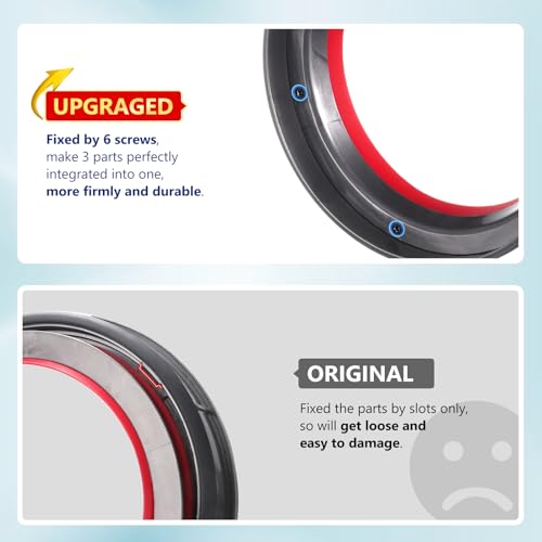 Kuflant Upgraded Dust Bin Sealing Ring Compatible with Dyson V11 V15 Gen5 SV14 SV15 SV22 Vacuum Cleaner, Bin Sealing Ring Assembly Compatible with Dyson V11 V15 Gen5 Canister - Image 3