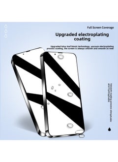 Generic Anti-peeping Protective Film For Apple 16pro Mobile Phone Glass 14 Hard Edge Apple 15 Full Screen Anti-peeping Tempered Film-Color:35 High Aluminum Full Screen Anti-peep Tempered Film (with Packaging)-Dimensions:Apple 13PRO  - Image 5