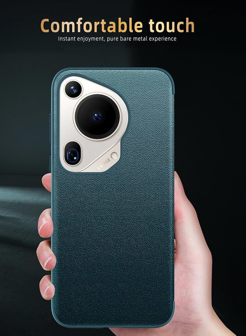 Flip Wallet Case Compatible with Huawei Pura 70 Ultra Case Clear View Window,Magnetic Slim Flip Case Drop Protection Shockproof Protective Cover for Huawei Pura 70 Ultra - Image 2