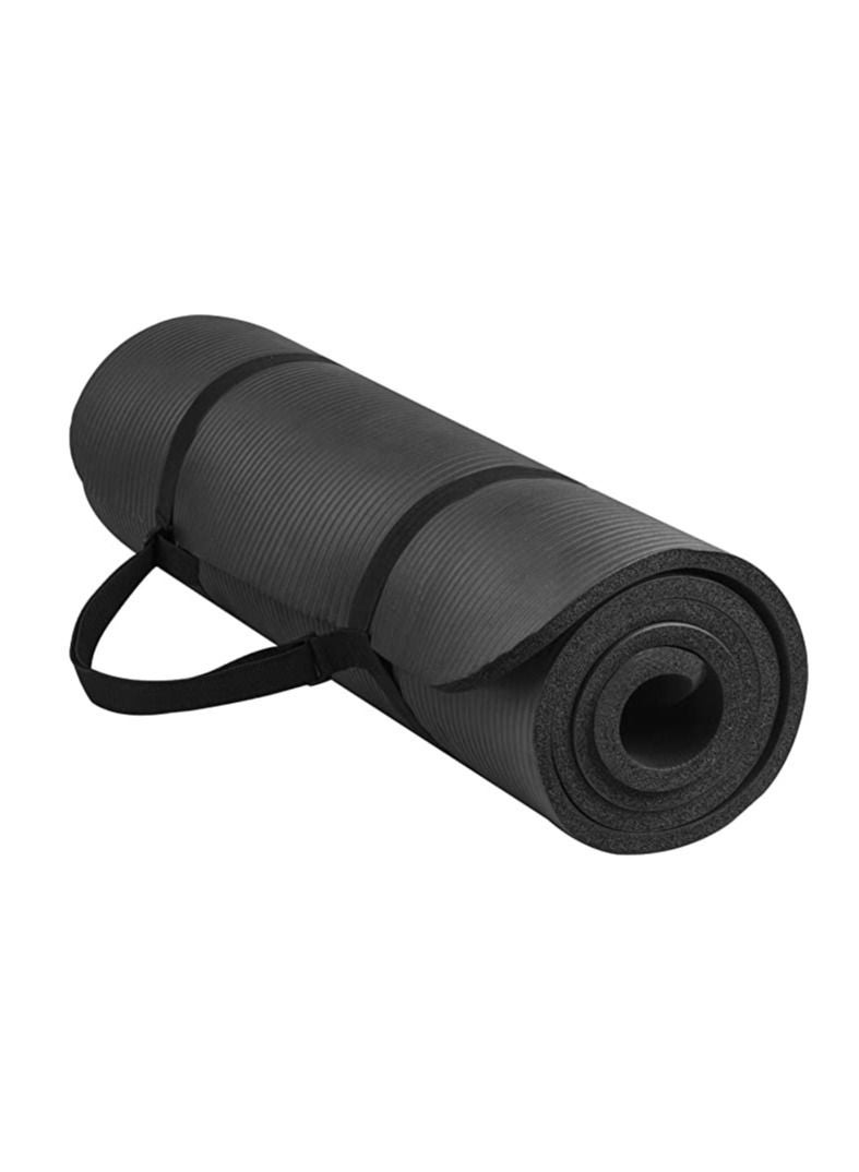 Spall Yoga Mat Non Slip,Yoga Mat with Strap Included 10mm Thick Exercise Mat Yoga and Many Other Home Workouts  - Image 2