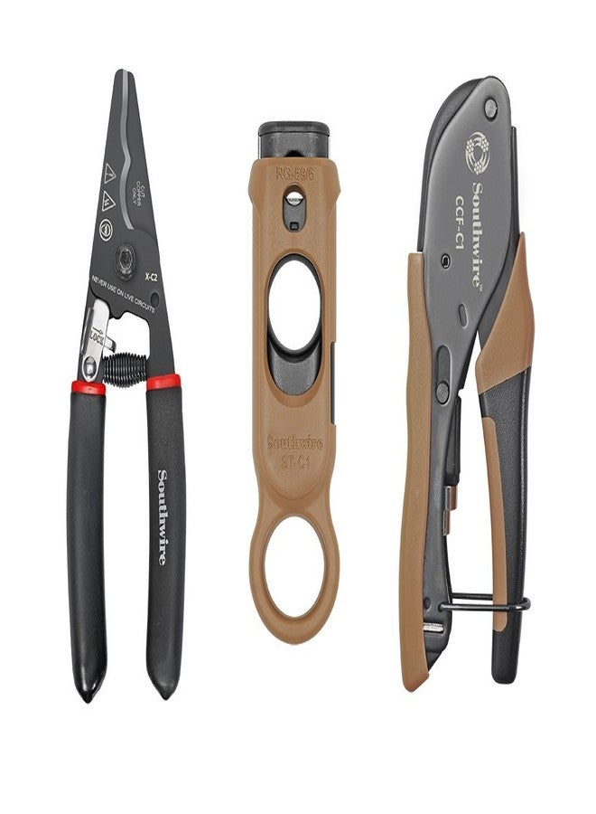 ساوث واير طقم Southwire؛ أداة تلفزيون الكابل KIT-C1 - Image 1