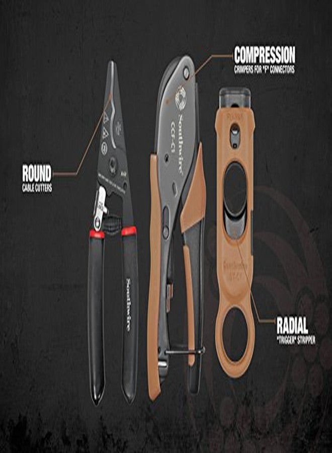 ساوث واير طقم Southwire؛ أداة تلفزيون الكابل KIT-C1 - Image 4