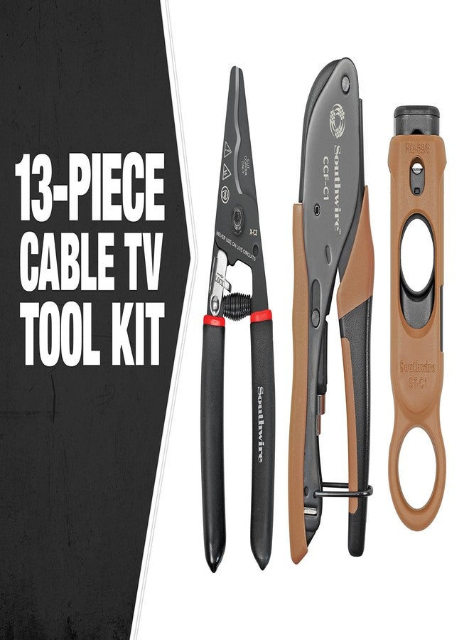 ساوث واير طقم Southwire؛ أداة تلفزيون الكابل KIT-C1 - Image 2