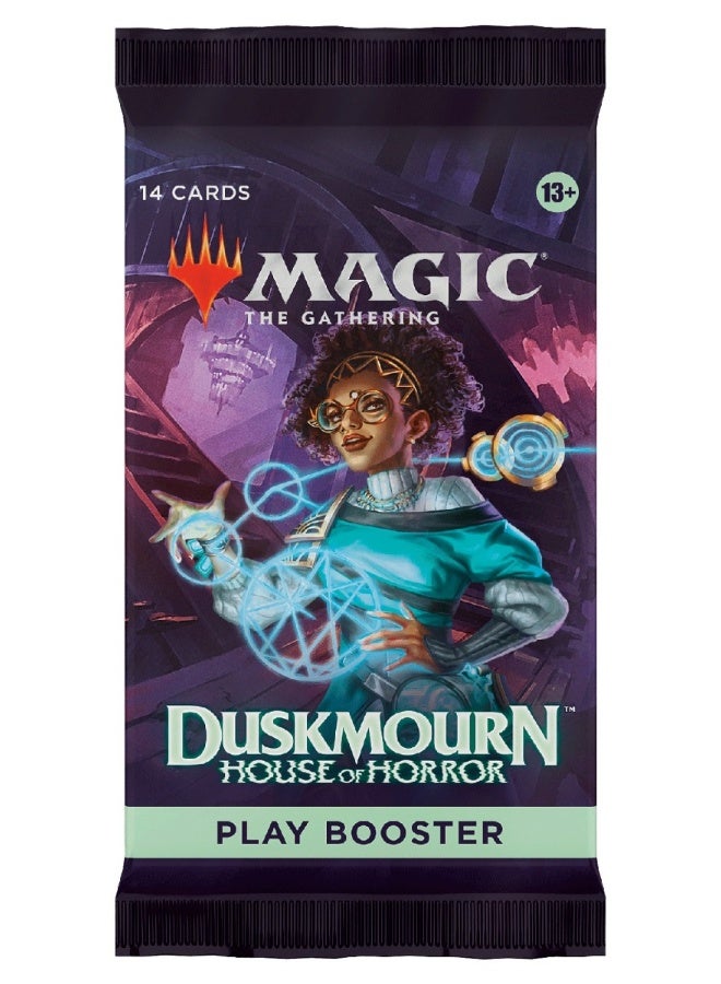 MTG Magic the Gathering - DUSKMOURN: HOUSE OF HORRORS PLAY BOOSTER Pack Single Pack (Assorted 1 Piece) - Image 1