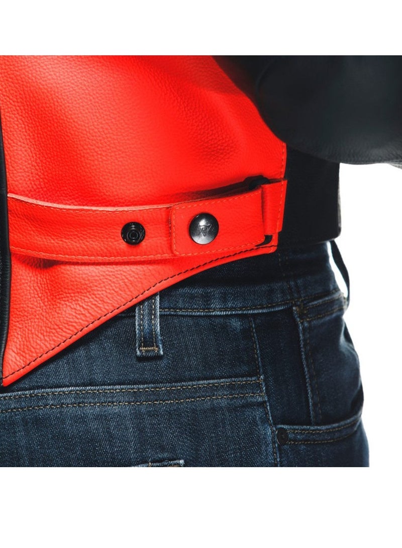 Dainese Racing 4 Leather Perforated Jacket - Image 2