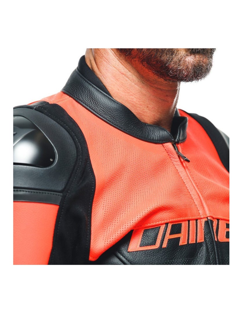 Dainese Racing 4 Leather Perforated Jacket - Image 3