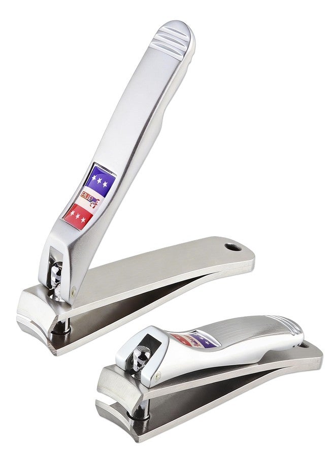 Pana Large Toe Nail Clipper Best Luxury Toe Nail Clippers, Sharpest & Most User Friendly Stainless Steel Toe Nail Clipper (Pack of 2 Pieces) - Image 1