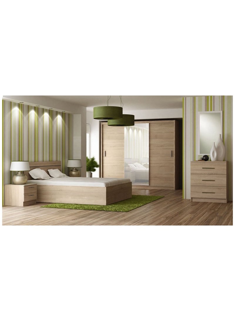 Mardod Saudi Bedroom With Wardrobe Made of Thai MDF Wood MS_BR_0005