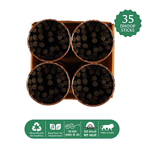Anant Aromatherapy Combo Pack of Gugal Incense Dhoop Sticks with Holder - Pack of 4 (35 Stick Each) - Image 4