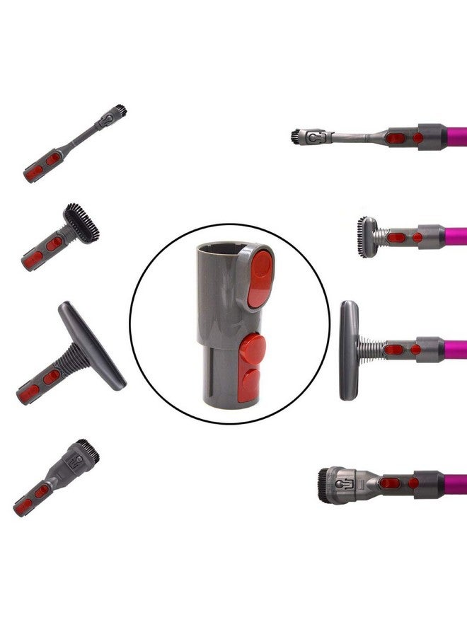 OYSTERBOY Oyster-Clean Grooming Dog Pet Brush Tool Kit Compatible For Dyson Groom Animal Allergy Vacuum Cleaner - MS01 (Adapter for V8/V7/V10) - Image 3