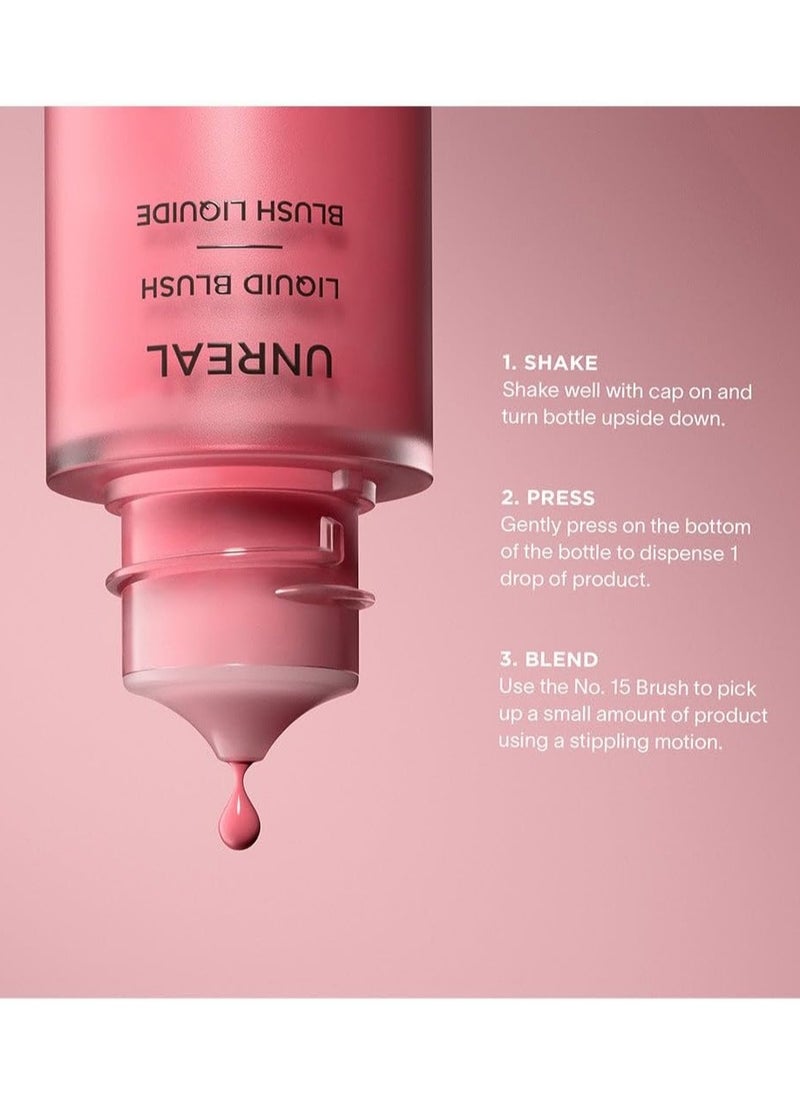 Hourglass Hourglass Unreal Liquid Blush - Moment: The Exquisitely Alluring Liquid Blush for a Captivating Instant Glow  - Image 5