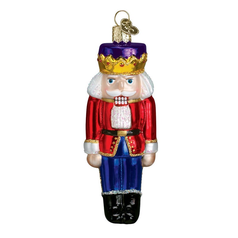 Old World Christmas Collection Glass Blown Ornaments for Christmas Tree Nutcracker Prince