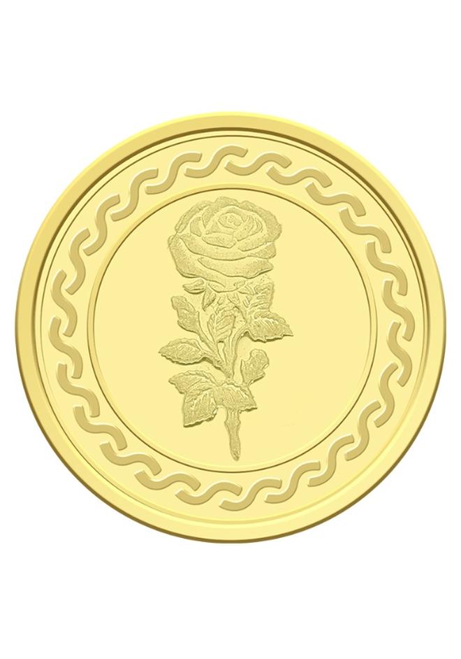 FK Jewellers Gold 3 Grams Coin 24KT 999.9 Purity - Image 1