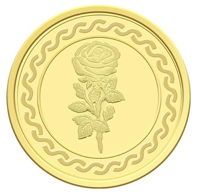 FK Jewellers Gold 3 Grams Coin 24KT 999.9 Purity - Image 1
