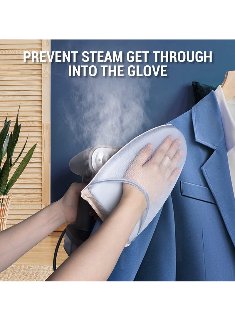 Waterproof Garment Steamer Ironing Glove for Travel On Business Trip, Portable Ironing Board Mini Handheld Steam Iron Board Heat Resistant Mitt for Clothes Steamers. - Image 2