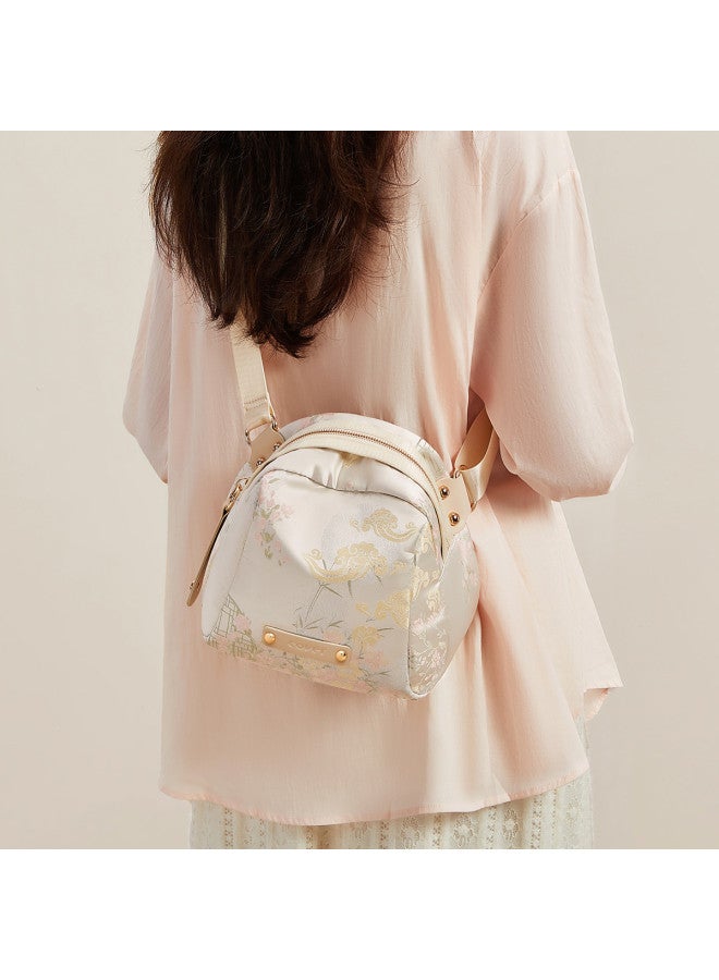 Popular Women's Bag, Crossbody Sling Bag, Large Capacity Waist Pack, Small Round Bag, Casual Shell Bag - Image 5