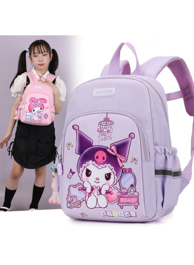 Kindergarten Schoolbag 3-6 Years Old Girls' Small Class Boys' And Girls' Lightweight Children's Backpack Cartoon Bag Baby Backpack-Colors:PURPLE KITTY CAT-size:No Accessories - Image 2