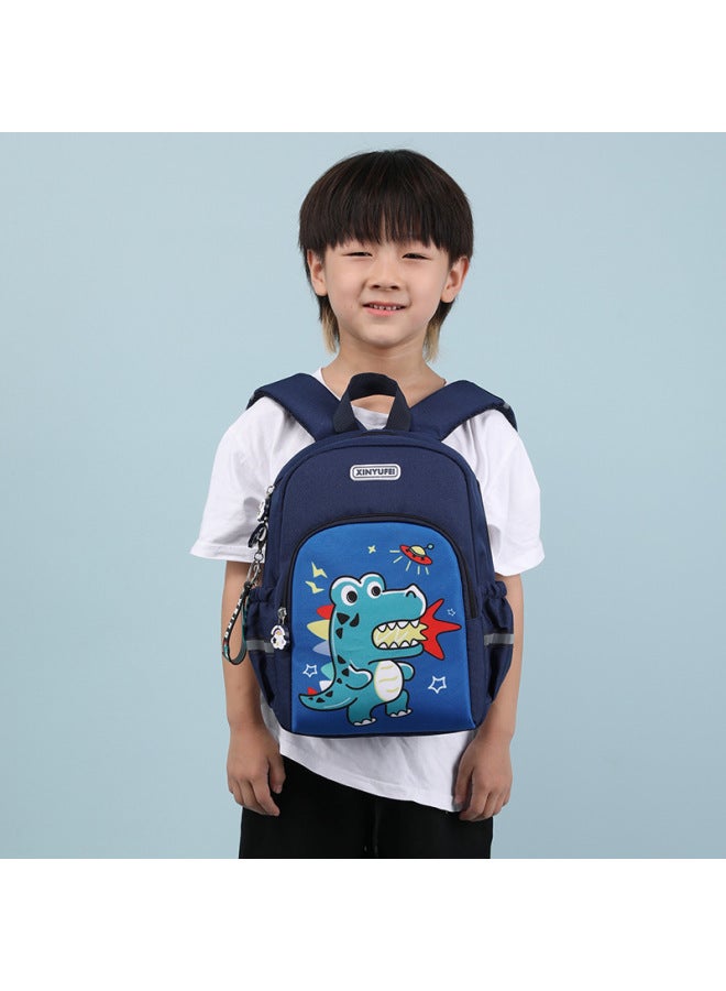 Kindergarten Schoolbag 3-6 Years Old Girls' Small Class Boys' And Girls' Lightweight Children's Backpack Cartoon Bag Baby Backpack-Colors:PURPLE KITTY CAT-size:No Accessories - Image 4