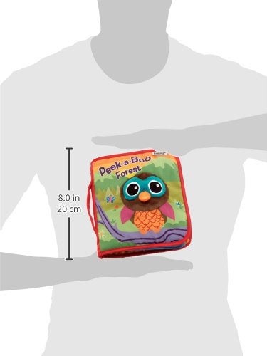 Lamaze كتاب لاماز بيك-أ-بو غابة للأطفال - كتاب قماش قابل للتعليق - صفحات قماشية قابلة للغسل مع صوت مميز للعب الحسي - ألعاب للتسنين والتعلم للأطفال - من 6 أشهر وما فوق - Image 3