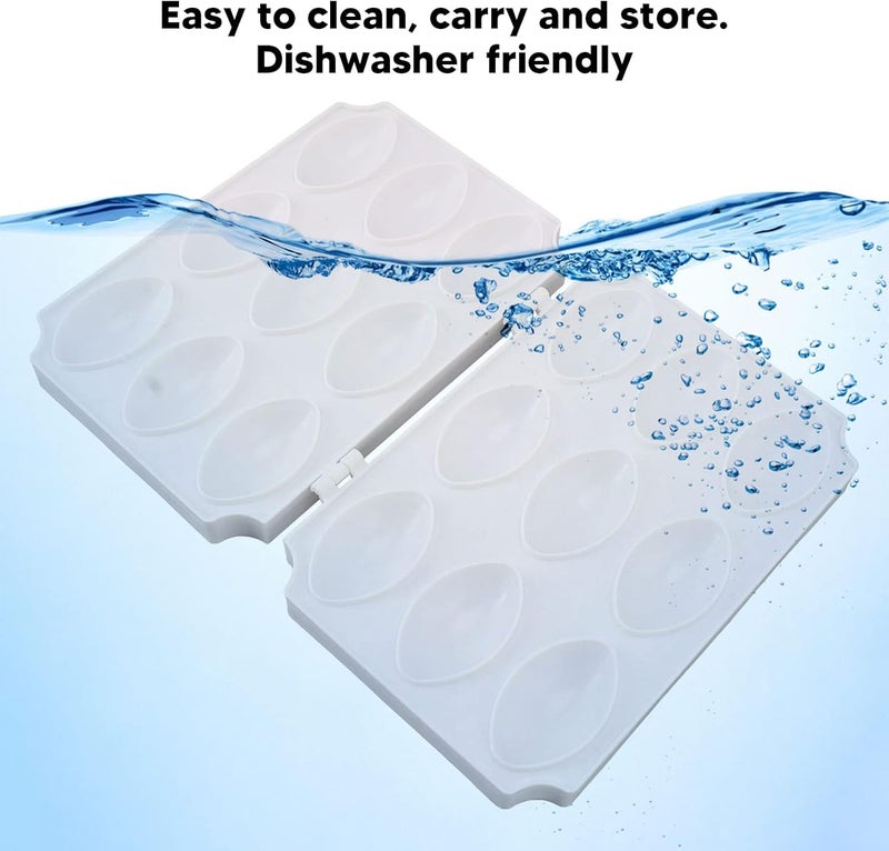 Zudoo كرات اللحم، أداة ضغط يدوية متينة لصنع كعكة اللحم DIY، صانع الكبة مع لوحة ضغط اللحم، أدوات الطبخ المطبخية لصنع حلوى كعكة الكبة المقلية (تسعة شبكات) - Image 5