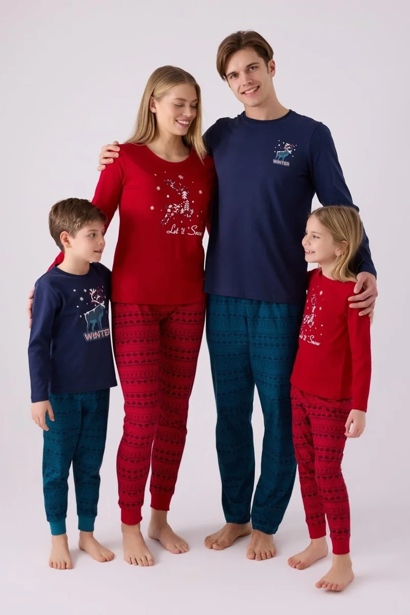 Arnetta Christmas Family Pajama Set, Women's Men's and Children's Pajamas Priced Separately