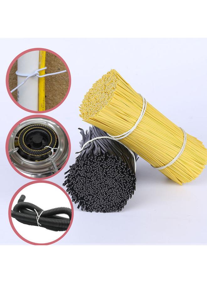 Bluejw Iron Core Tie Wire 1000 Grape Branches Light Cable Gardening Plastic Coated Iron Wire Power Cable Data Cable Tie - Image 5