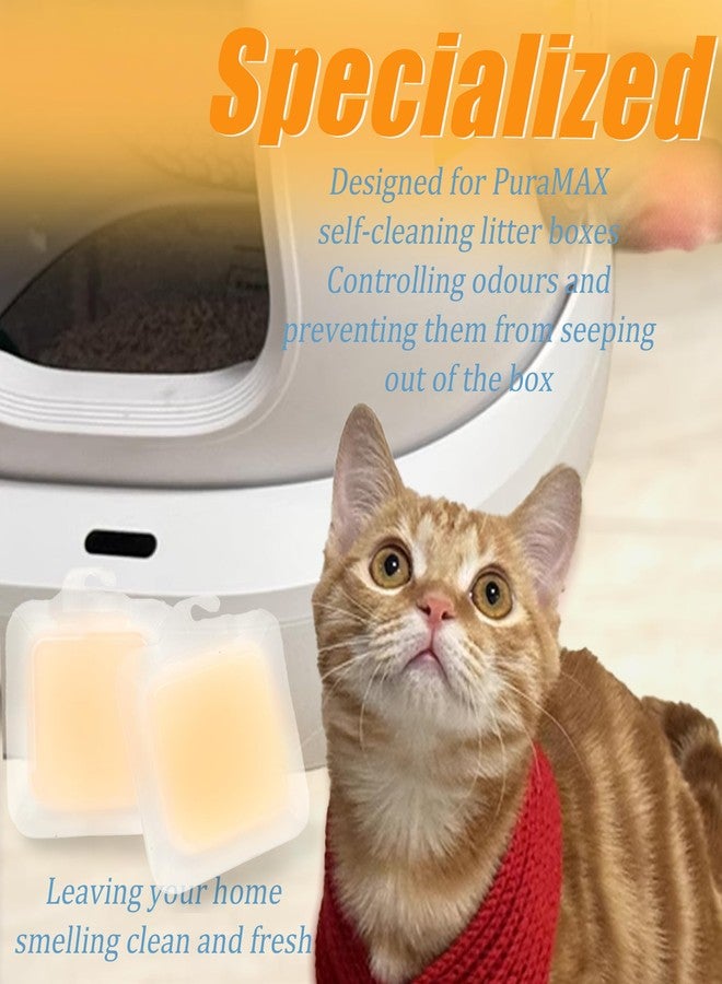 PurifyLogix 6 Pack Pet Odor Eliminator N50+ For Puramax Self-Cleaning Cat Litter Box, Cat Toilet Odor Control, with hook Cat Toilet Odor Control for Most Other Automatic Litter Box (Regular) - Image 2
