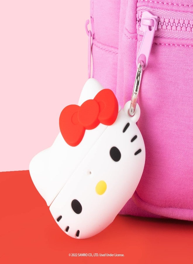 iFace Hello Kitty & Friends Cute Case [ Compatible with AirPods 3rd Gen.] - Silicone Protective Cover [Carabiner Clip Included] [Wireless Charging Compatible Cover] - Hello Kitty - Image 4