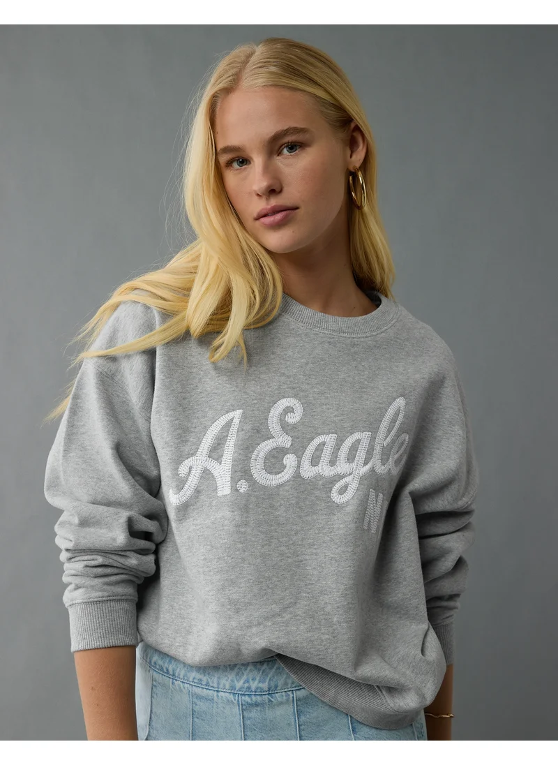 امريكان ايجل AE Relaxed Fit Graphic Sweatshirt