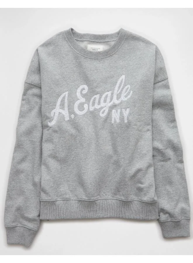American Eagle AE Relaxed Fit Graphic Sweatshirt