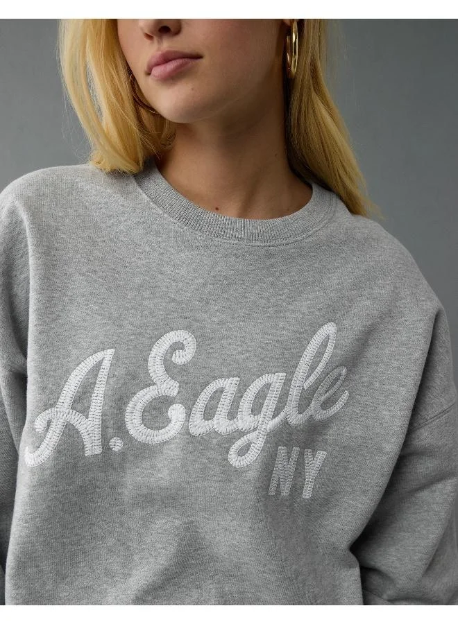 American Eagle AE Relaxed Fit Graphic Sweatshirt