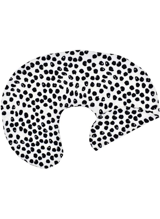 Little Jump Little Jump 2 Pack Nursing Pillow Cover Slipcover for Breastfeeding Pillows, Soft and Comfortable Safely Fits On Standard Infant Nursing Pillows (Geometric & Speckles)  - Image 5