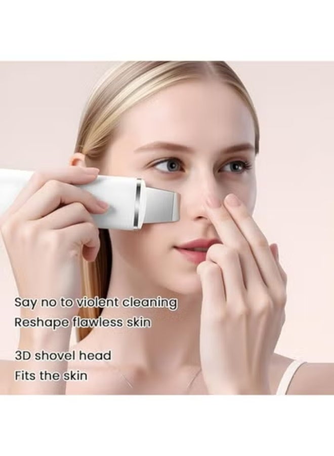 Face Scrubber Skin Spatula and Blackhead Remover Deep Cleansing Pore Cleaner and Whitehead Removal Extractor Skin Care Tool for Face and Nose - Image 2