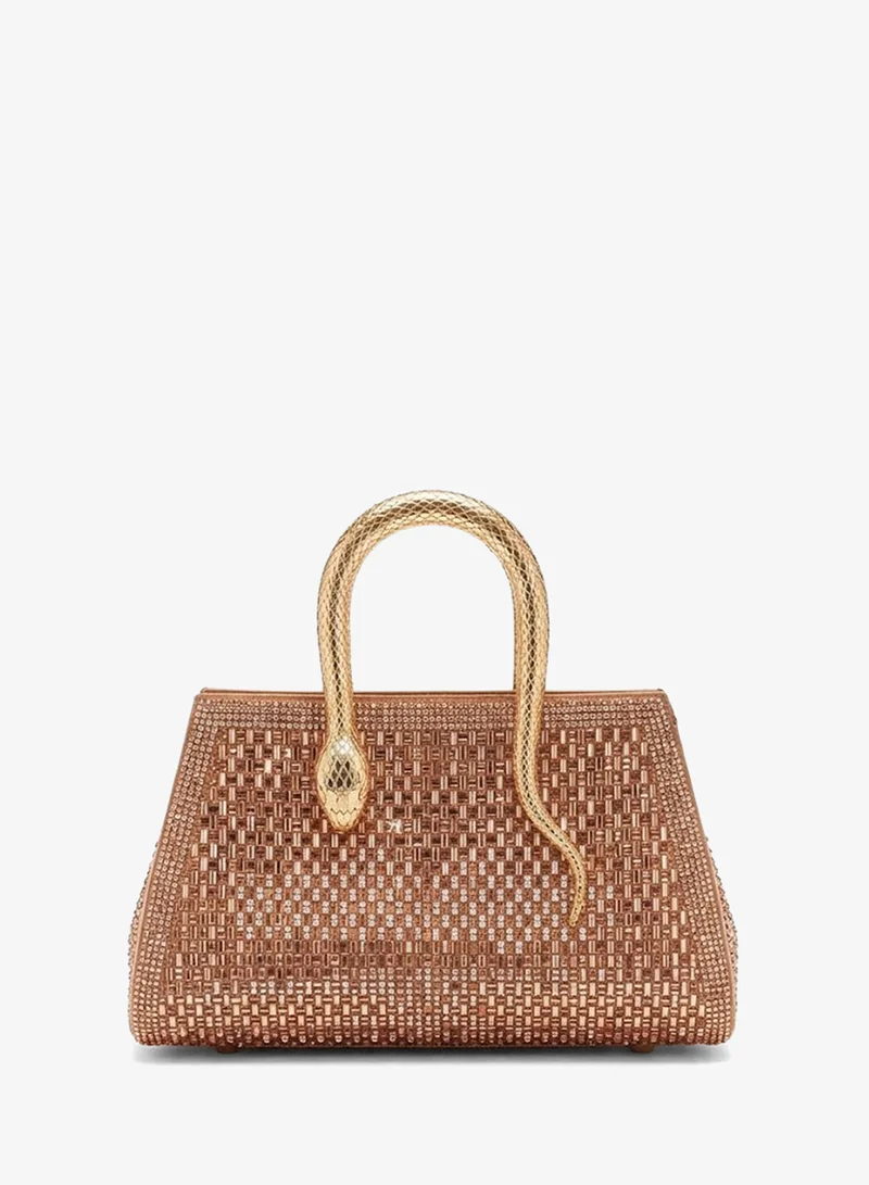 Viny Women's Luxury Rhinestone Shoulder Bag – Snake Handle