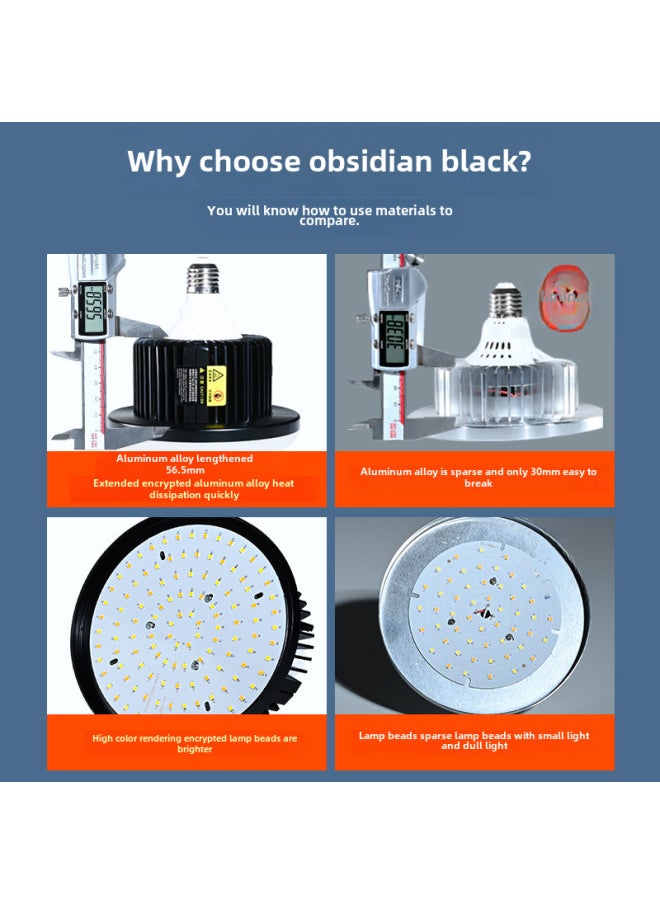 LED Fill Light Live 285W Remote Control Dimming Three-color Temperature Stepless Dimming Soft Box E27 Photography Bulb Wholesale-Light Source Color:450W-three-color Remote Control High Finger Mushroom Lamp