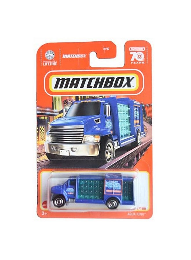 MATCHBOX Matchbox Aqua King, Blue 57/100, Die-Cast Truck, 1:64 Scale, Ages 3+  - Image 5