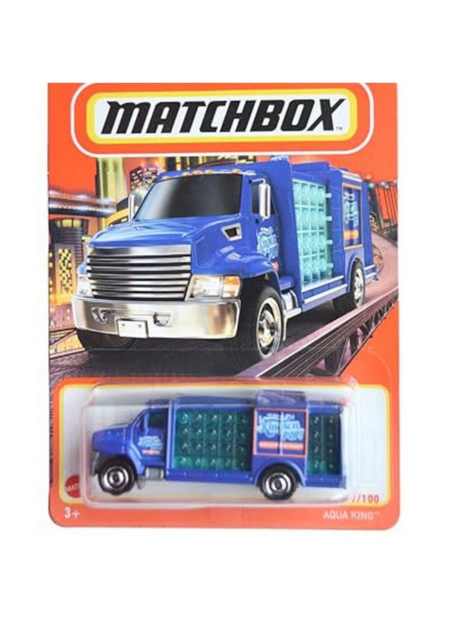 MATCHBOX Matchbox Aqua King, Blue 57/100, Die-Cast Truck, 1:64 Scale, Ages 3+  - Image 4