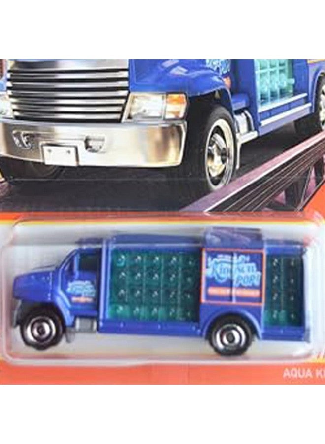 MATCHBOX Matchbox Aqua King, Blue 57/100, Die-Cast Truck, 1:64 Scale, Ages 3+  - Image 3