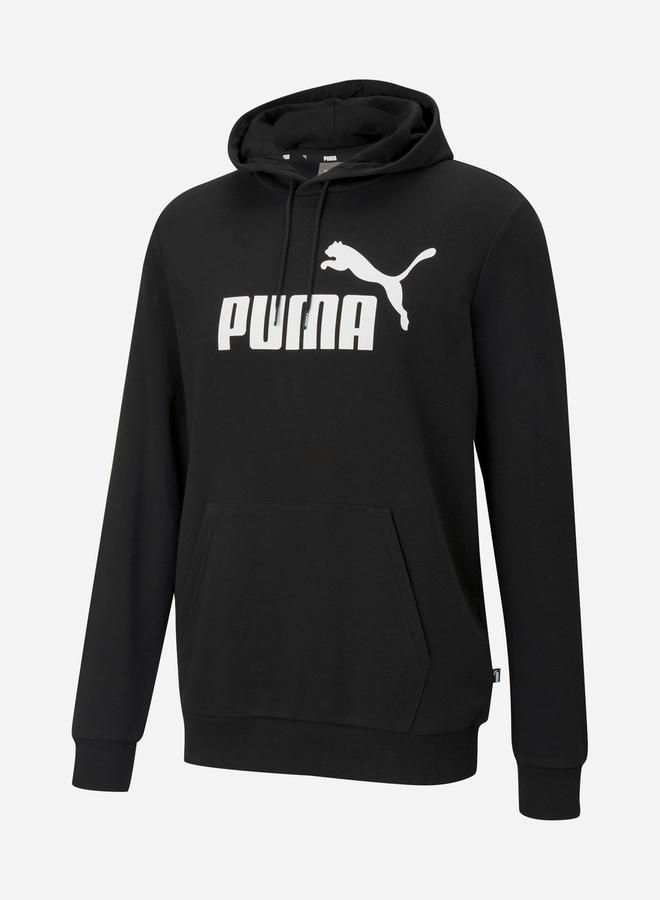 PUMA Essential Big Logo Print Long Sleeves Knit Hoodie - Image 4