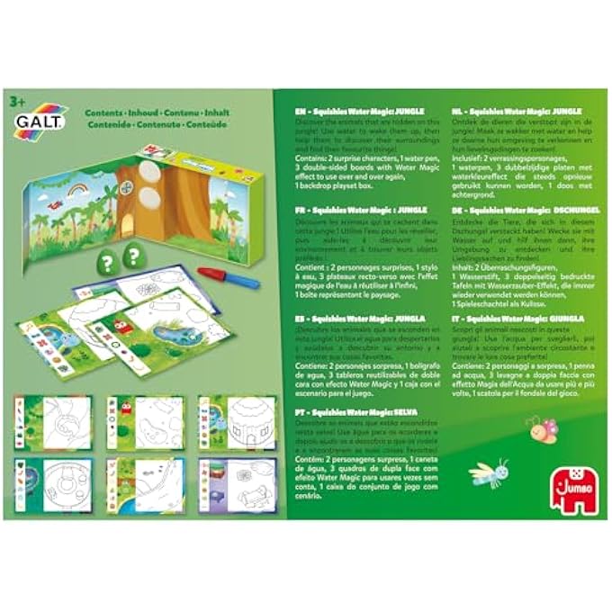 GALT Water Magic Squishies - Dschungel - Image 3