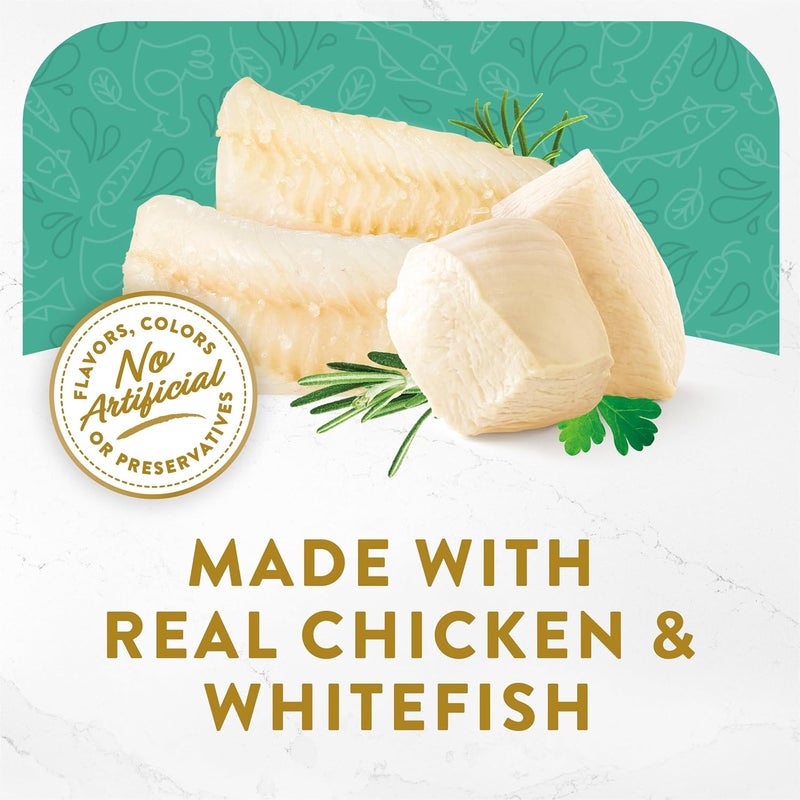 Fancy Feast Purina Fancy Feast Lickable Wet Cat Food Broth Topper Classic, Chicken, Vegetables and Whitefish - (Pack of 16) 1.4 oz. Pouches - Image 3