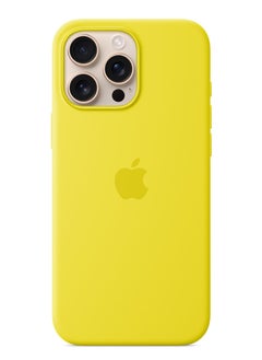 Silicone iPhone 16 Pro Silicone Case with MagSafe – Star Fruit  - Image 1