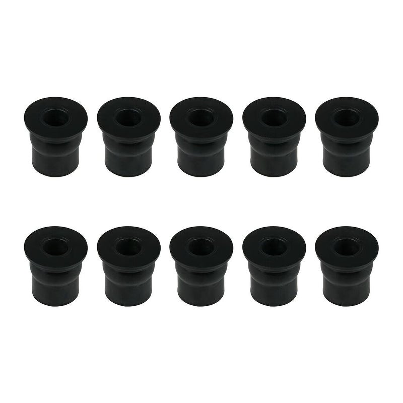 Replacement M4 Rubber Well Nuts Windshield Fasteners Universal Motorcycle 5 Pieces - Image 4