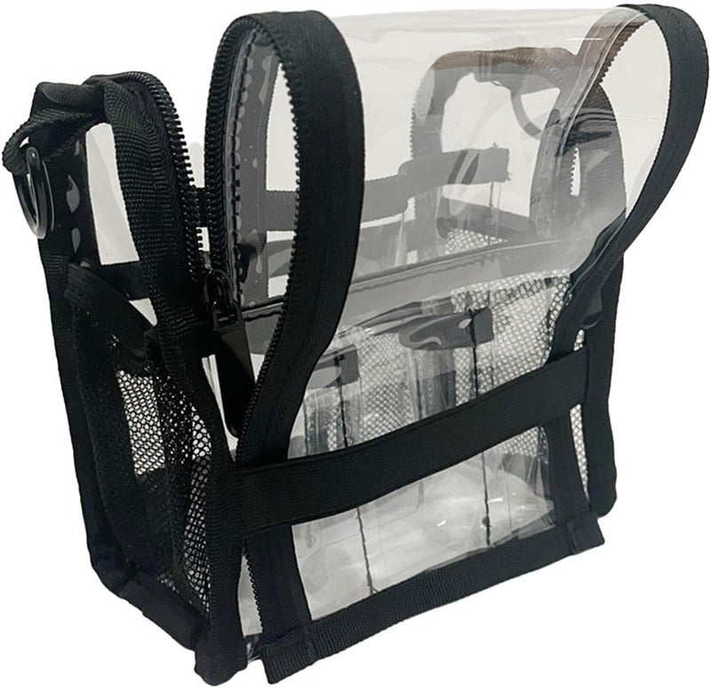 حامل منتجات الشفاه المرئية واللمعان مصنوع من PVC بتصميم مائي لحقيبة المكياج - Image 4