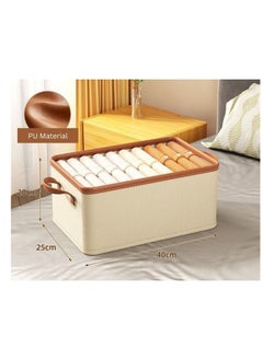 Household Foldable Clothes Storage Boxes Underwear Closet Organizer Wardrobe Drawer 40×25x20CM (25L) - pzsku/Z7830A7204D3E8EE14847Z/45/_/1697446250/873e5f87-fc55-49f5-b2dc-dfaf958ab37c