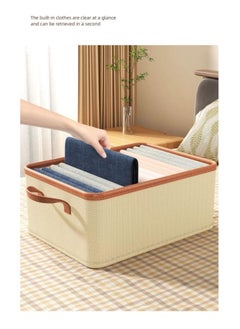 Household Foldable Clothes Storage Boxes Underwear Closet Organizer Wardrobe Drawer 40×25x20CM (25L) - pzsku/Z7830A7204D3E8EE14847Z/45/_/1697446252/11dd9482-4f9d-42bc-8cf4-5baf3f79f9f5