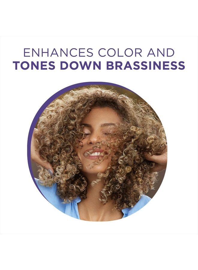 CLAIROL PROFESSIONAL Shimmer Lights Purple Shampoo, 16 fl. Oz | Neutralizes Brass & Yellow Tones | For Blonde, Silver, Gray & Highlighted Hair - Image 5