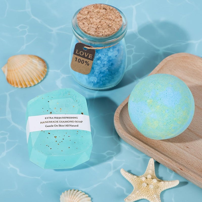 GiftPeak Sea Turtle Gifts for WomenTurtle Gifts Set for Turtle Lovers Turtle Gift Baskets Relaxing Spa Bath Gift Baskets Birthday Gifts for Women Gift Set for Her Sister Friends Mom Mothers Day - Image 4
