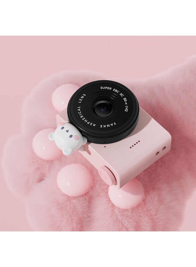 Maqucc Children's Camera Retro Ccd 3-6 Years Old Hd Digital Mini Portable Camera Campus Small Camcorder Student Toy Boys Girls 7-14 Years Old Birthday Gift - Image 3