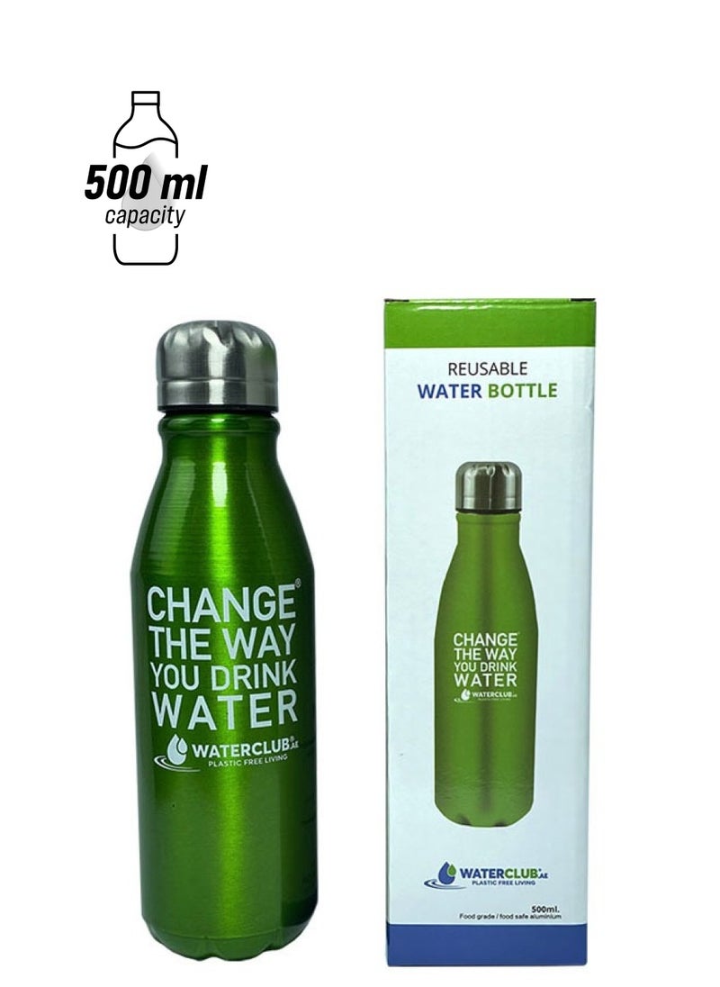 WaterClub WaterClub Reusable Water Bottle Green  - Image 1